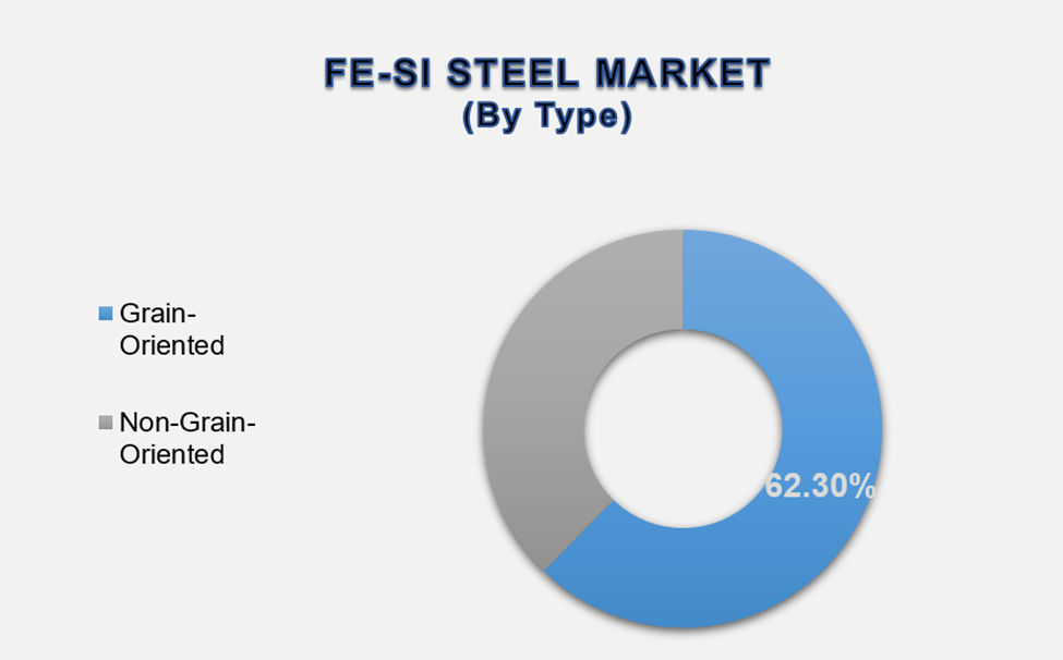 Fe-Si Steel Market Size By Segments